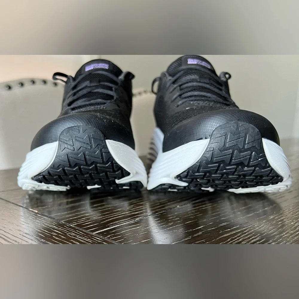 SKECHERS MAX CUSHIONING MESH LACE UP SNEAKERS ENDEAVOR SIZE 9.5 - Picture 11 of 13